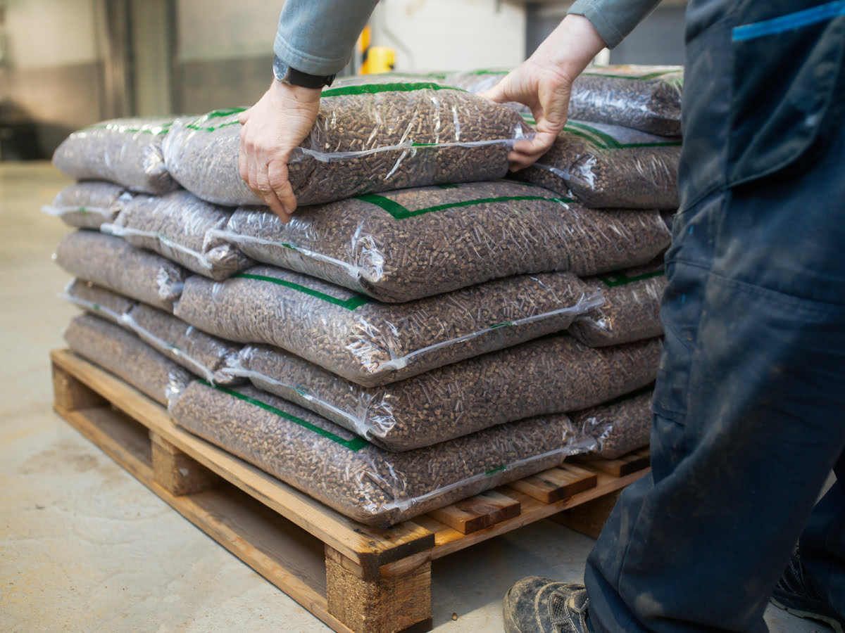 Worki foliowe na pellet
